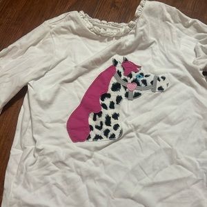 Kelly’s kids horse shirt